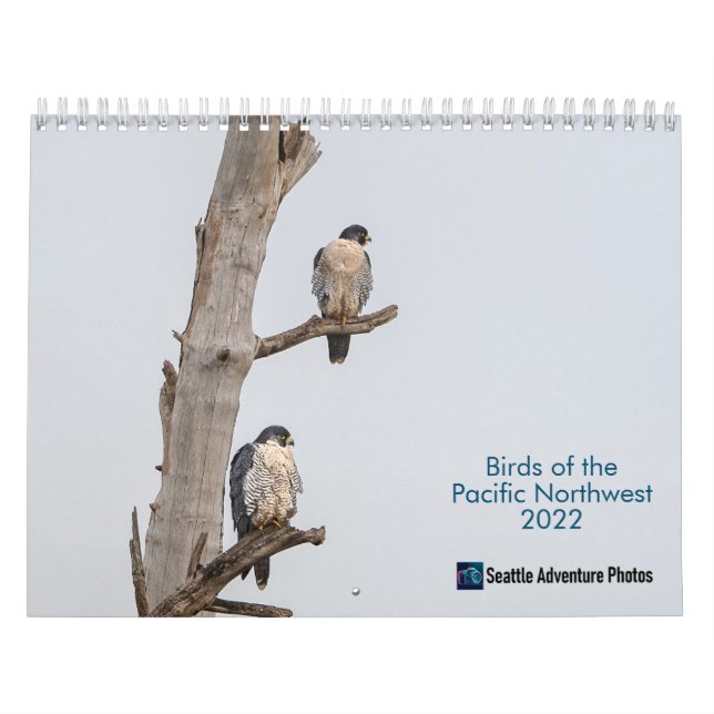 Aves do Pacífico Noroeste 2022 Calendário (Capa)