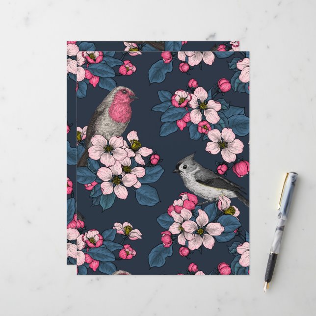 Aves e Blossomas (Frente/Verso In Situ)