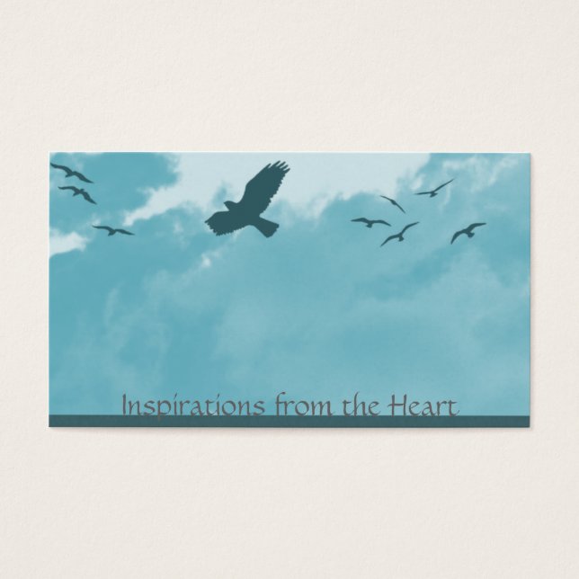 aves e nuvens (Frente)