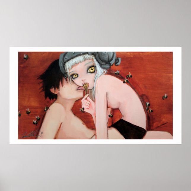 Aves e Posters de abelhas (Frente)