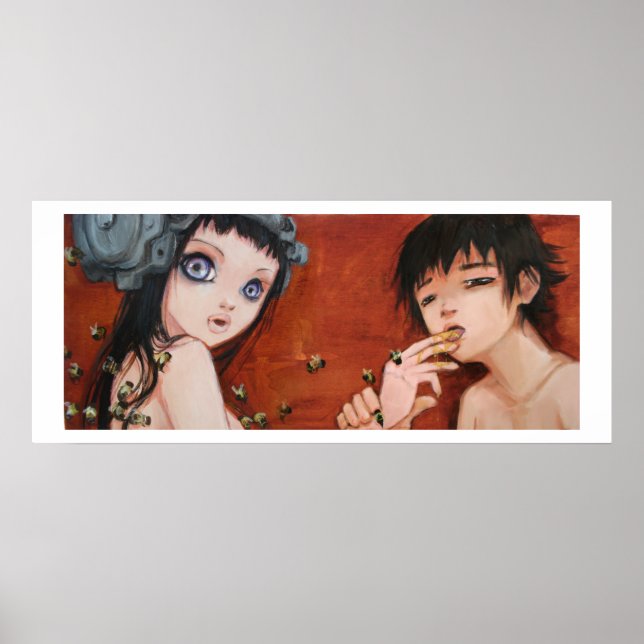 Aves e Posters de abelhas (Frente)