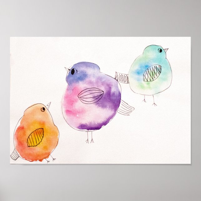 Aves Poster (Frente)