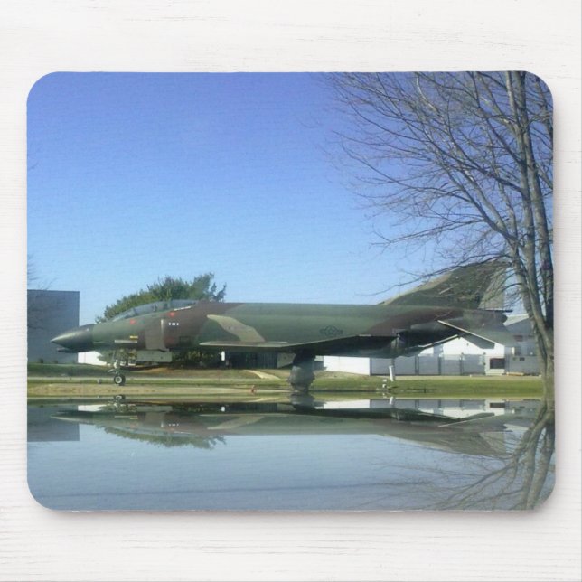 Avião de combate (F4-Phantom) Mousepad (Frente)