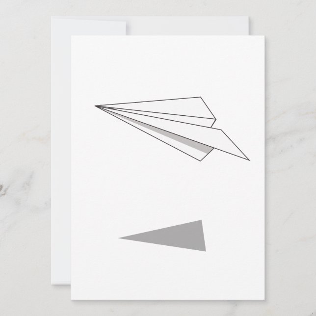 Avião de Papel (Frente)