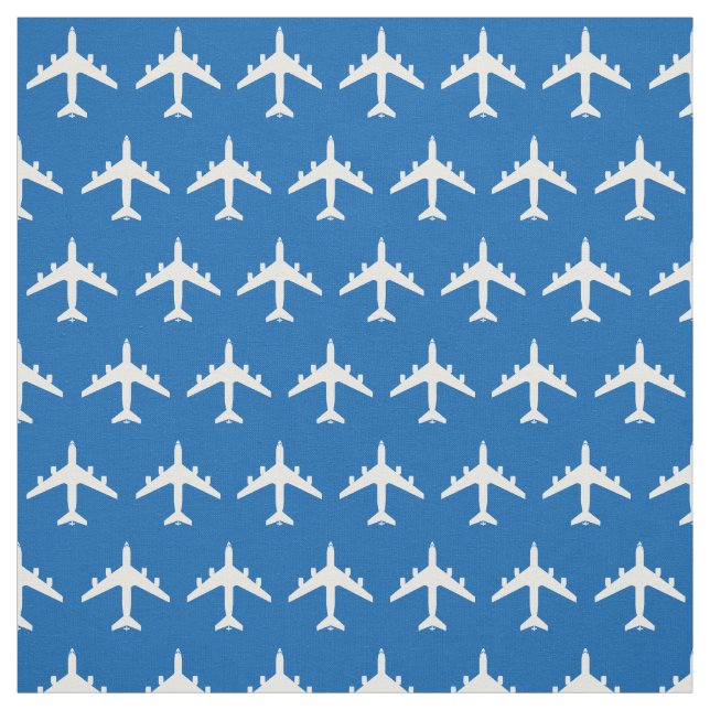 Avião de reabastecimento KC-135 branco em Tecido a (Modelo)