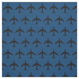 Avião de reabastecimento preto KC-135 em Tecido az