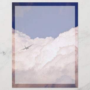 Avião de transporte militar por STaylor Letterhead