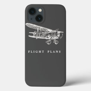 Avião do vintage, planos de vôo