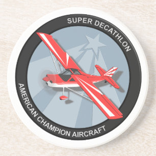 Avião Super Decathlon numa Porta copos (ACA)