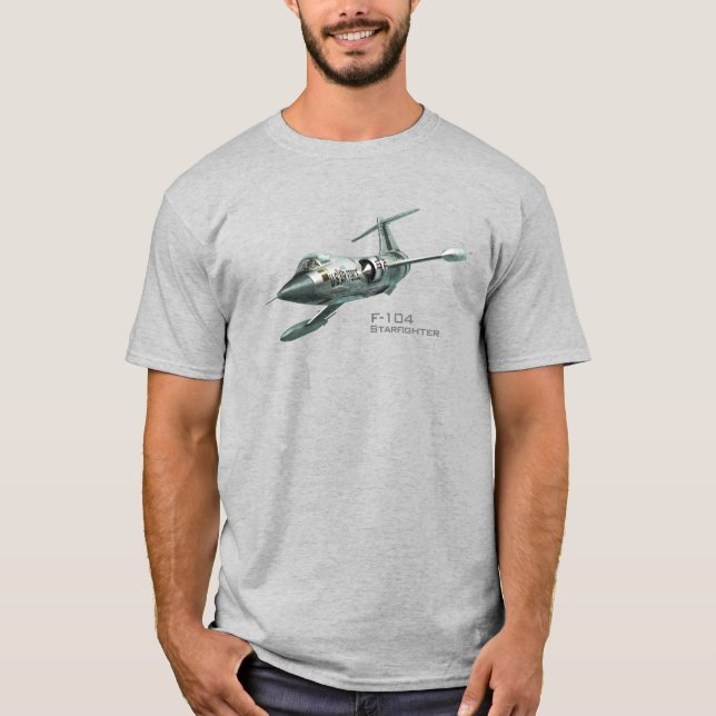 Aviation Art T-shirt "F-104 Starfighter" (Frente)