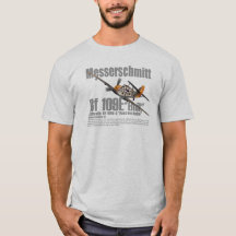 Aviation Art T-shirt "Messerschmitt Bf 109"