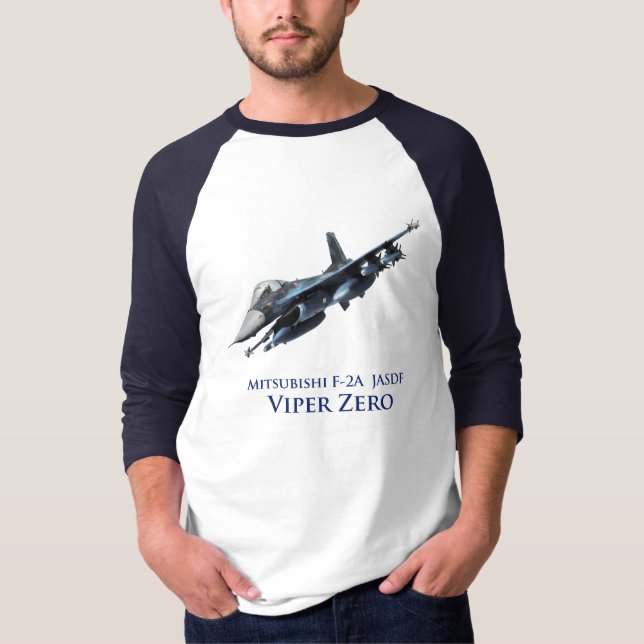 Aviation Art T-shirt "Mitsubishi F-2A" (Frente)