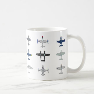 Aviões da caneca da Guerra da Coreia