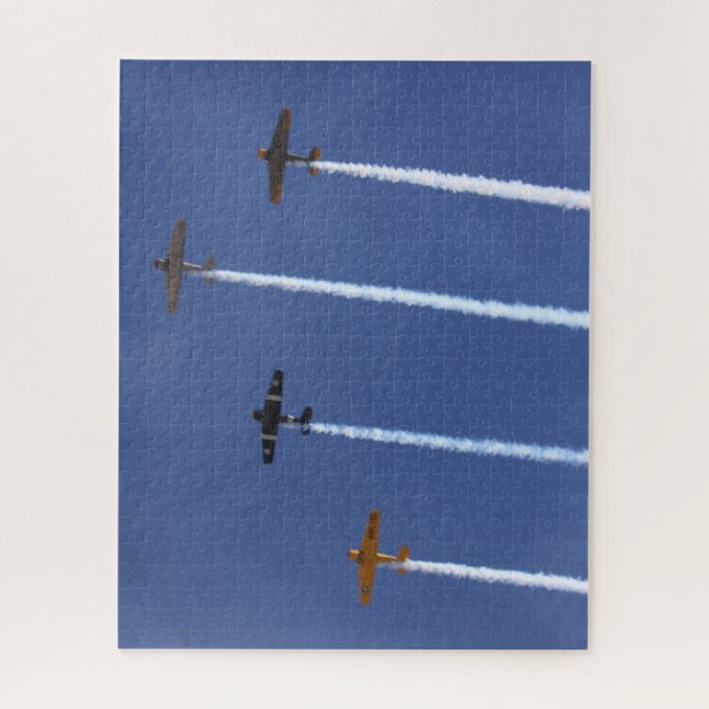 Aviões de Guerra, Quebra-cabeça do serrote de arco (Vertical)