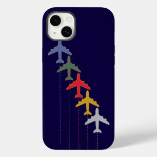 aviões viagem coloridos