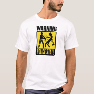 Aviso: Camisa do estado policial