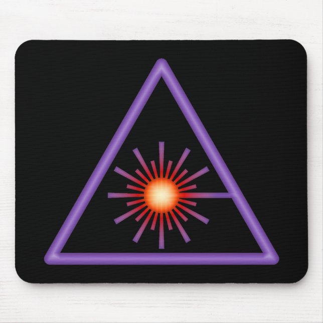 Aviso de laser Mousepad (Frente)