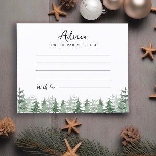 Aviso de Pinheira de Aquarela do chá de fraldas pa