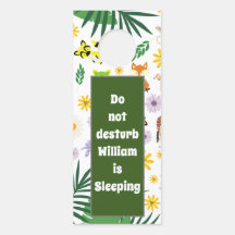 Animal de padrão colorido de viveiro pesonalizado