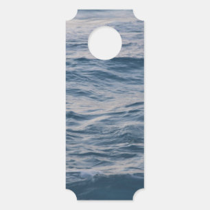 Aviso De Porta Aproximação de água do mar