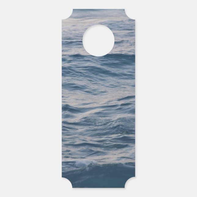Aviso De Porta Aproximação de água do mar (Frente)
