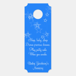 Aviso De Porta Baby Nursery Stars Door Hangers