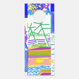 Aviso De Porta Banda Membros Festivo Abstrato