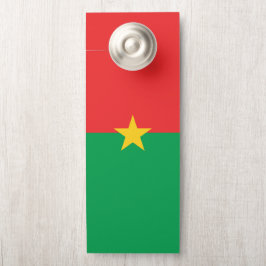 Aviso De Porta Bandeira Burkina Faso