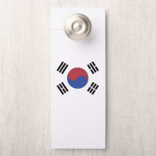 Aviso De Porta Bandeira da Coreia do Sul