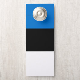 Aviso De Porta Bandeira da Estônia