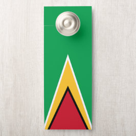 Aviso De Porta bandeira da Guiana