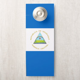 Aviso De Porta Bandeira da Nicarágua
