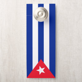 Aviso De Porta Bandeira de Cuba