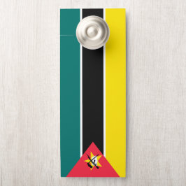 Aviso De Porta Bandeira de Moçambique