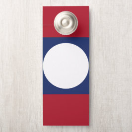 Aviso De Porta Bandeira do Laos