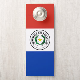 Aviso De Porta bandeira do Paraguai