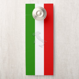 Aviso De Porta Bandeira italiana