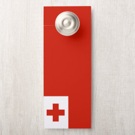 Aviso De Porta Bandeira Tonga