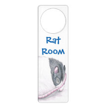 batente de porta de quarto de rato