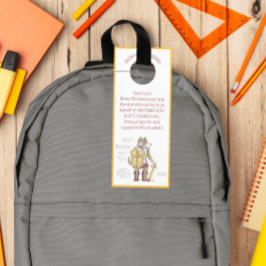 Aviso De Porta Bênção da Armadura de Deus