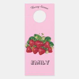 Aviso De Porta Berry-licous