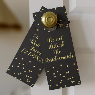 Aviso De Porta Casamento Incrível A Favor Da Porta De Bridesmaid