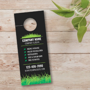 Aviso De Porta Cobertura de Portas de Aparência Paisagismo