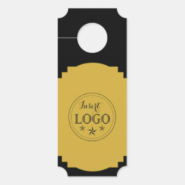 Aviso De Porta Conector de porta de entrada dupla com código QR e