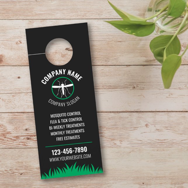 Aviso De Porta Controle de Pest do Pernilongueiro da Porta do Mos (Criador carregado)