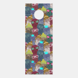 Aviso De Porta Coruja na coroa