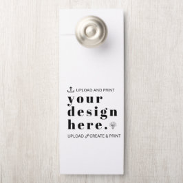 Aviso De Porta Create Your Own | 4.25" x 11" Custom Door Hanger