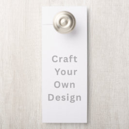 Aviso De Porta Create Your Own | 4.25" x 11" Custom Door Hanger