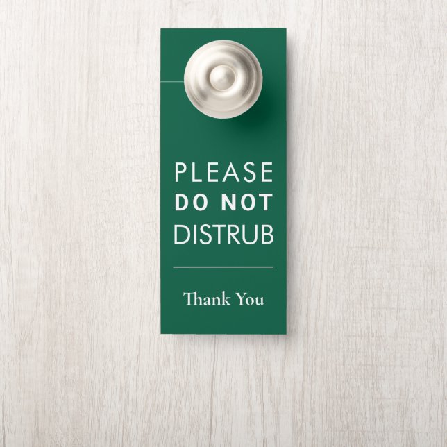 Aviso De Porta Create Your Own Do Not Disturb Wedding Door Hanger (Na maçaneta)