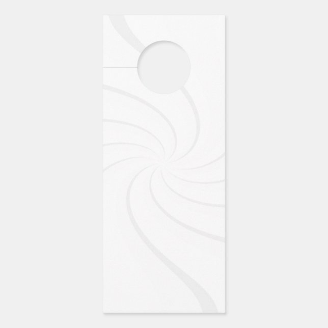 Aviso De Porta Crie seu (Frente)